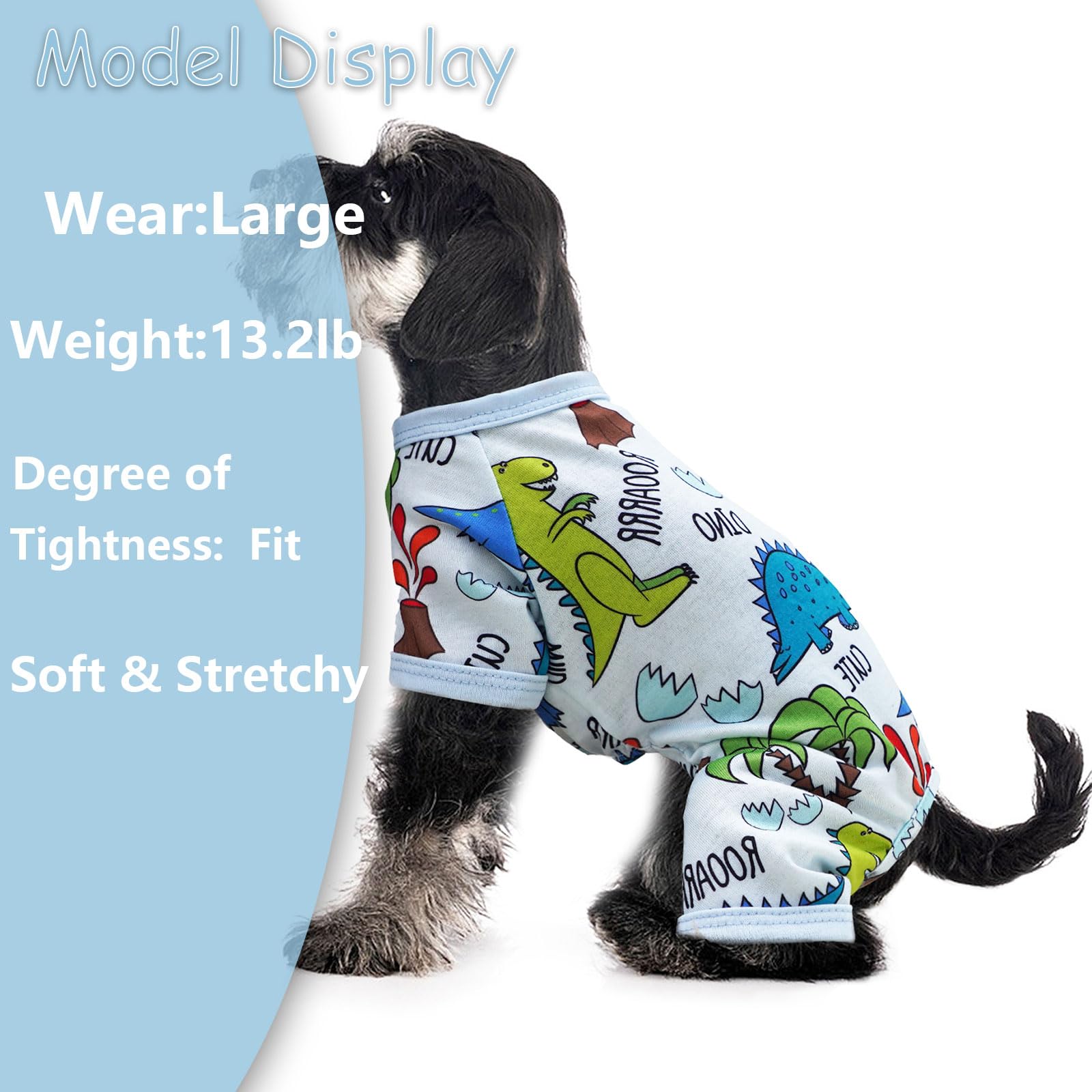 Dog Pajamas Spring Summer Dog Clothes For Small Medium Dogs Girl Boy Cute Soft Puppy Pjs Clothes Doggie Onesies Cat Pet Jammies